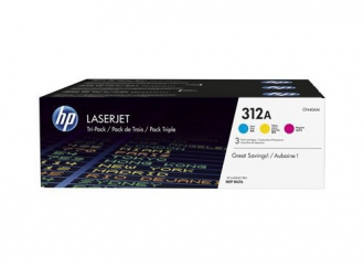 TONER LASER ORIGINALI ,3-Pack Originale C/M/Y (312A)