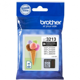 CARTUCCE INK JET ORIGINALI ,BROTHER LC-3213BK 