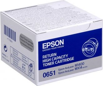 TONER LASER ORIGINALI ,Cartuccia Originale (Return Program) (0651)