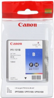 CARTUCCE INK JET ORIGINALI ,Cartuccia Originale Blu (PFI-101B)