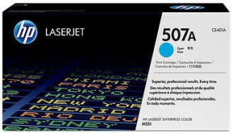 TONER LASER ORIGINALI ,Cartuccia Originale Ciano (507A)