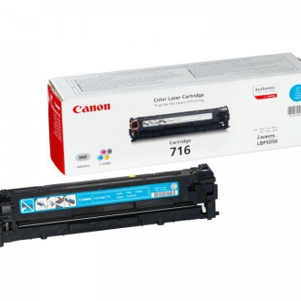 TONER LASER ORIGINALI ,Cartuccia Originale Ciano (716)