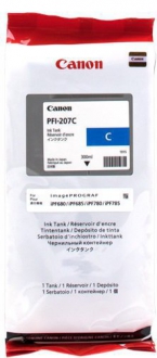 CARTUCCE INK JET ORIGINALI ,Cartuccia Originale Ciano (PFI-207C)