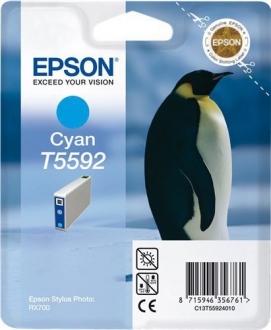 CARTUCCE INK JET ORIGINALI ,Cartuccia Originale Ciano (T5592)