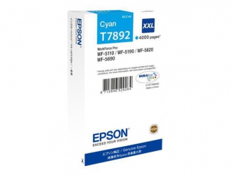 CARTUCCE INK JET ORIGINALI ,Cartuccia Originale Ciano (T7892)