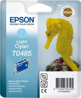 CARTUCCE INK JET ORIGINALI ,Cartuccia Originale Ciano Chiaro (T0485)