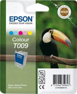 CARTUCCE INK JET ORIGINALI ,Cartuccia Originale Colore (T009)