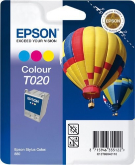 CARTUCCE INK JET ORIGINALI ,Cartuccia Originale Colore (T020)