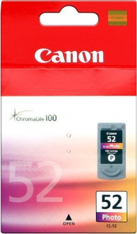 CARTUCCE INK JET ORIGINALI ,Cartuccia Originale Colore Foto (CL-52)