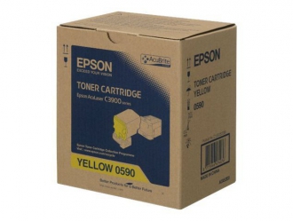 TONER LASER ORIGINALI ,Cartuccia Originale Giallo (0590)