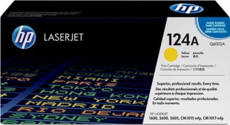 TONER LASER ORIGINALI ,Cartuccia Originale Giallo (124A)