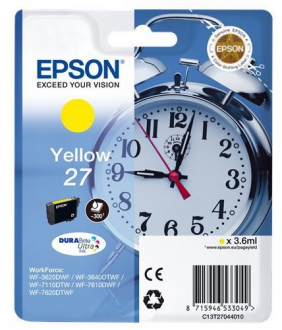 CARTUCCE INK JET ORIGINALI ,Cartuccia Originale Giallo (27)