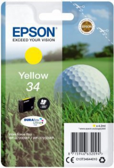 CARTUCCE INK JET ORIGINALI ,Cartuccia Originale Giallo (34)