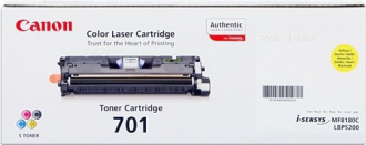 TONER LASER ORIGINALI ,Cartuccia Originale Giallo (701Y)