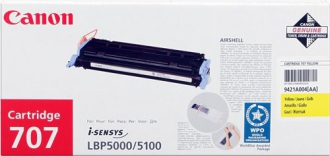 TONER LASER ORIGINALI ,Cartuccia Originale Giallo (707Y)
