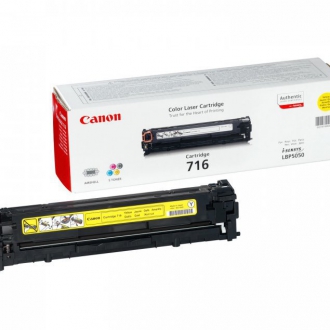 TONER LASER ORIGINALI ,Cartuccia Originale Giallo (716)