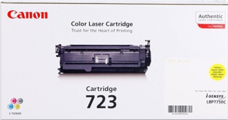 TONER LASER ORIGINALI ,Cartuccia Originale Giallo (723)