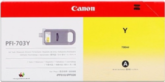 CARTUCCE INK JET ORIGINALI ,Cartuccia Originale Giallo (PFI-703Y)