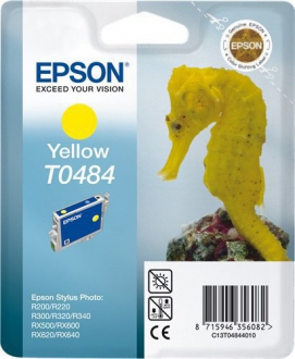 CARTUCCE INK JET ORIGINALI ,Cartuccia Originale Giallo (T0484)