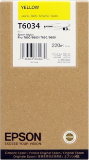 CARTUCCE INK JET ORIGINALI ,Cartuccia Originale Giallo (T6034)
