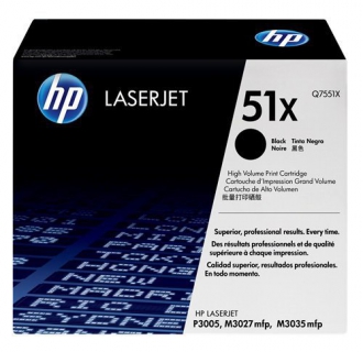 TONER LASER ORIGINALI ,Cartuccia Originale HC (51X)