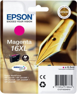CARTUCCE INK JET ORIGINALI ,Cartuccia Originale Magenta (16XL)