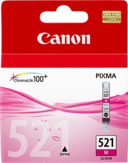 CARTUCCE INK JET ORIGINALI ,Cartuccia Originale Magenta (CLI-521M)