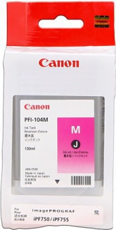 CARTUCCE INK JET ORIGINALI ,Cartuccia Originale Magenta (PFI-104M)