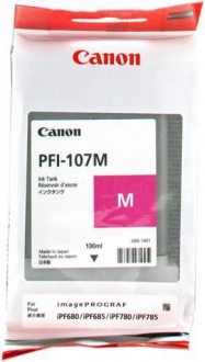 CARTUCCE INK JET ORIGINALI ,Cartuccia Originale Magenta (PFI-107M)