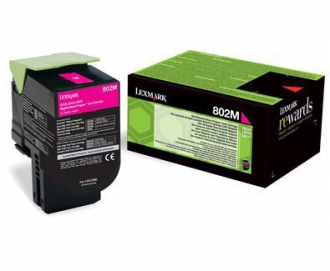 TONER LASER ORIGINALI ,Cartuccia Originale Magenta (Return Program) (802M)