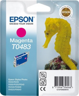 CARTUCCE INK JET ORIGINALI ,Cartuccia Originale Magenta (T0483)