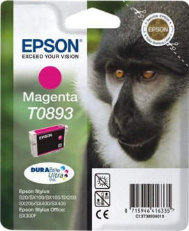 CARTUCCE INK JET ORIGINALI ,Cartuccia Originale Magenta (T0893)