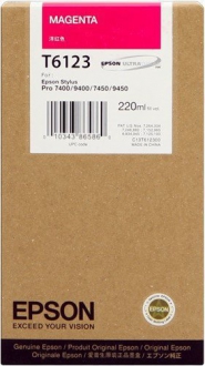 CARTUCCE INK JET ORIGINALI ,Cartuccia Originale Magenta (T6123)