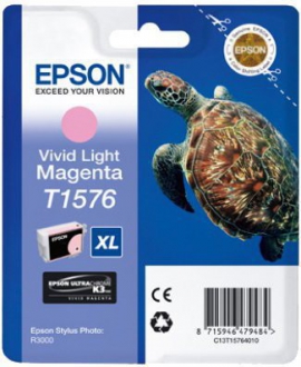 CARTUCCE INK JET ORIGINALI ,Cartuccia Originale Magenta Chiaro (T1576)
