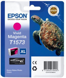 CARTUCCE INK JET ORIGINALI ,Cartuccia Originale Magenta Vivid (T1573)