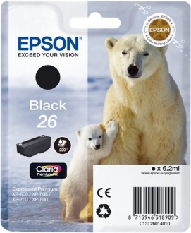 CARTUCCE INK JET ORIGINALI ,Cartuccia Originale Nero (26)