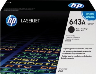 TONER LASER ORIGINALI ,Cartuccia Originale Nero (643A)