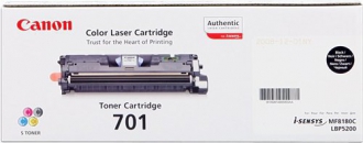 TONER LASER ORIGINALI ,Cartuccia Originale Nero (701BK)