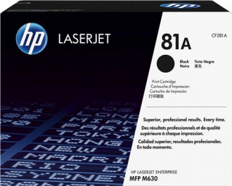 TONER LASER ORIGINALI ,Cartuccia Originale Nero (81A)