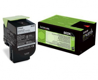 TONER LASER ORIGINALI ,Cartuccia Originale Nero (Return Program) (802K)