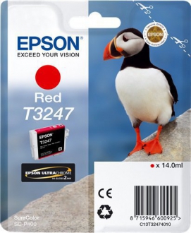 CARTUCCE INK JET ORIGINALI ,Cartuccia Originale Rosso (T3247)