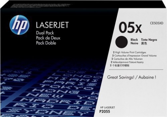 TONER LASER ORIGINALI ,Dual Pack Originale (05X)