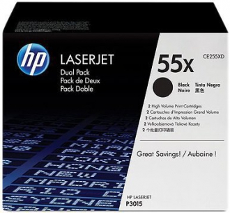 TONER LASER ORIGINALI ,Dual Pack Originale (55X)