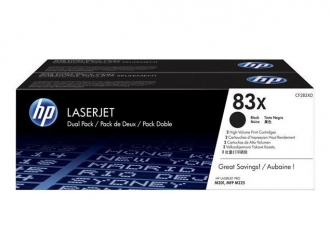 TONER LASER ORIGINALI ,Dual Pack Originale Nero (83X)