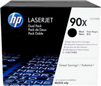 TONER LASER ORIGINALI ,Dual Pack Originale Nero (90X)