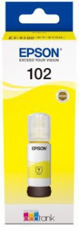 CARTUCCE INK JET ORIGINALI ,Flacone Inchiostro Originale Giallo (102)