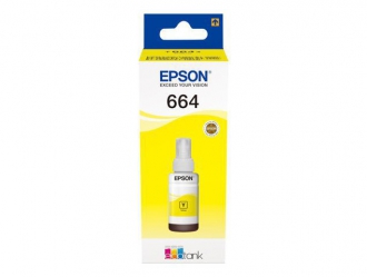 CARTUCCE INK JET ORIGINALI ,Flacone Inchiostro Originale Giallo (664)
