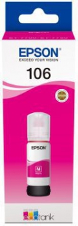 CARTUCCE INK JET ORIGINALI ,Flacone Inchiostro Originale Magenta (106)