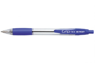 PENNE ,HI-TEXT 901 GRIP penna scatto punta 1 mm Colore BLU