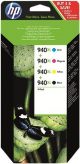 CARTUCCE INK JET ORIGINALI ,Multipack Originale B/C/M/Y (940XL)